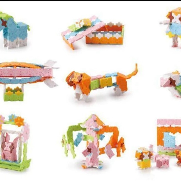 🔴 BLOCKS LaQ Japanese Bldg Set: 300 piece Freestyle Pastel Colors P7-11 No Box - Picture 8 of 16